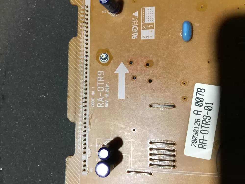 GE WB27X10603 RA-OTR9-01 Microwave Oven UI Control Board AZ82390 | NR321