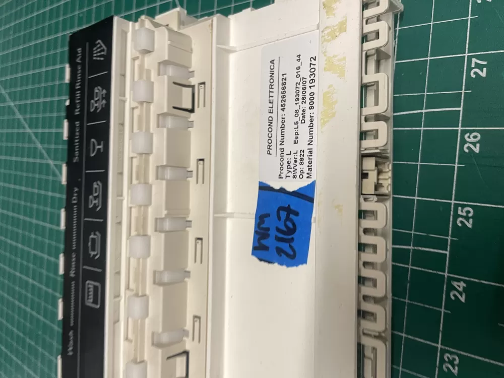 Bosch 452656821 Dishwasher Control Board AZ202579 | Wm2167