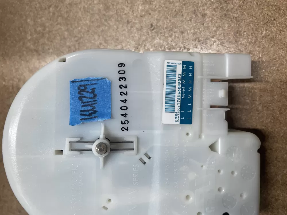GE WH12X10527 175D6604P053 Washer Timer AZ15122 | KM1229