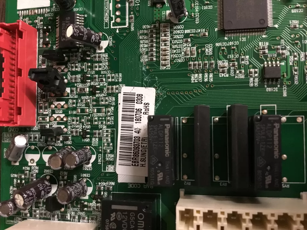 LG EBR86093703 CSP30021045 PS12750321 Refrigerator Control Board AZ14592 | NR562