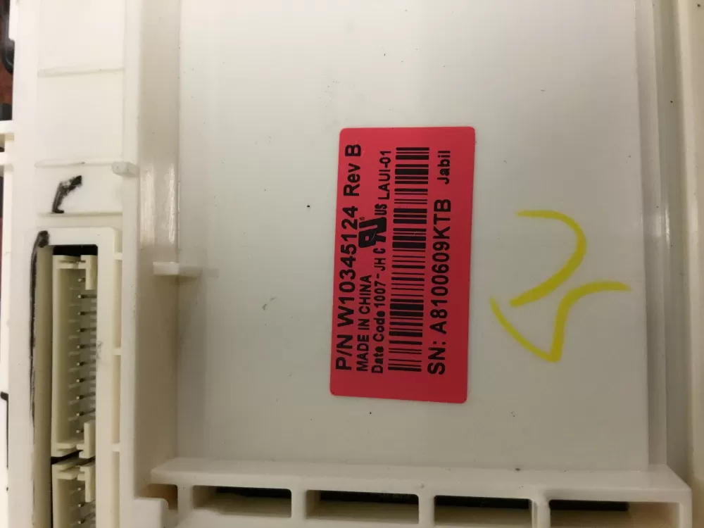 Maytag Whirlpool W10345124 Washer Control Board AZ35328 | NR243