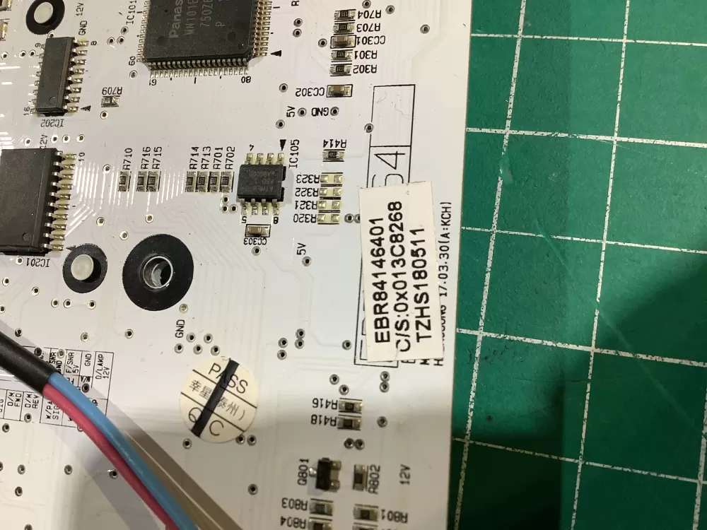 LG EBR84146401 Refrigerator Control Board Display AZ146634 | NR2452
