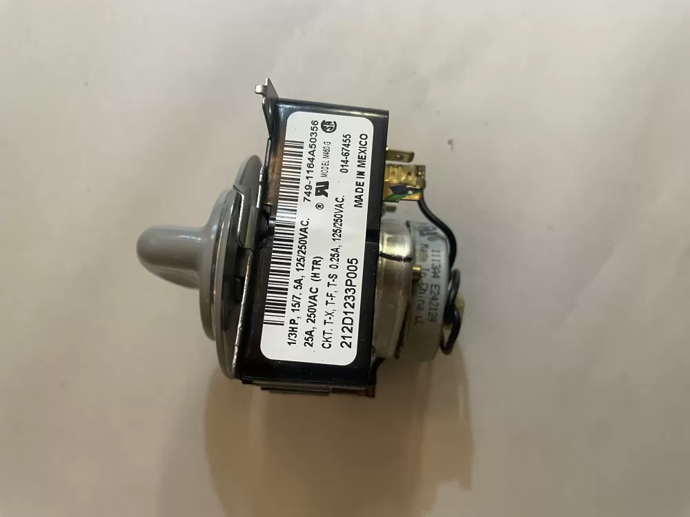 GE 212D1233P005 Dryer Timer AZ174118 | KM528