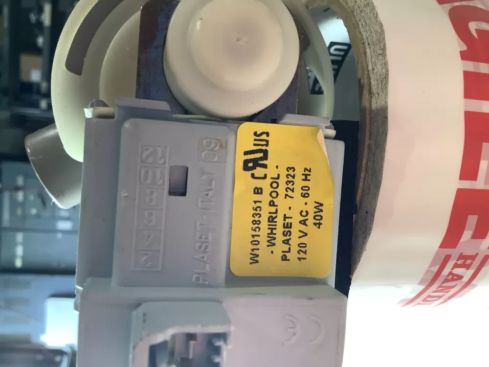Whirlpool W10158351B Dishwasher Drain Pump