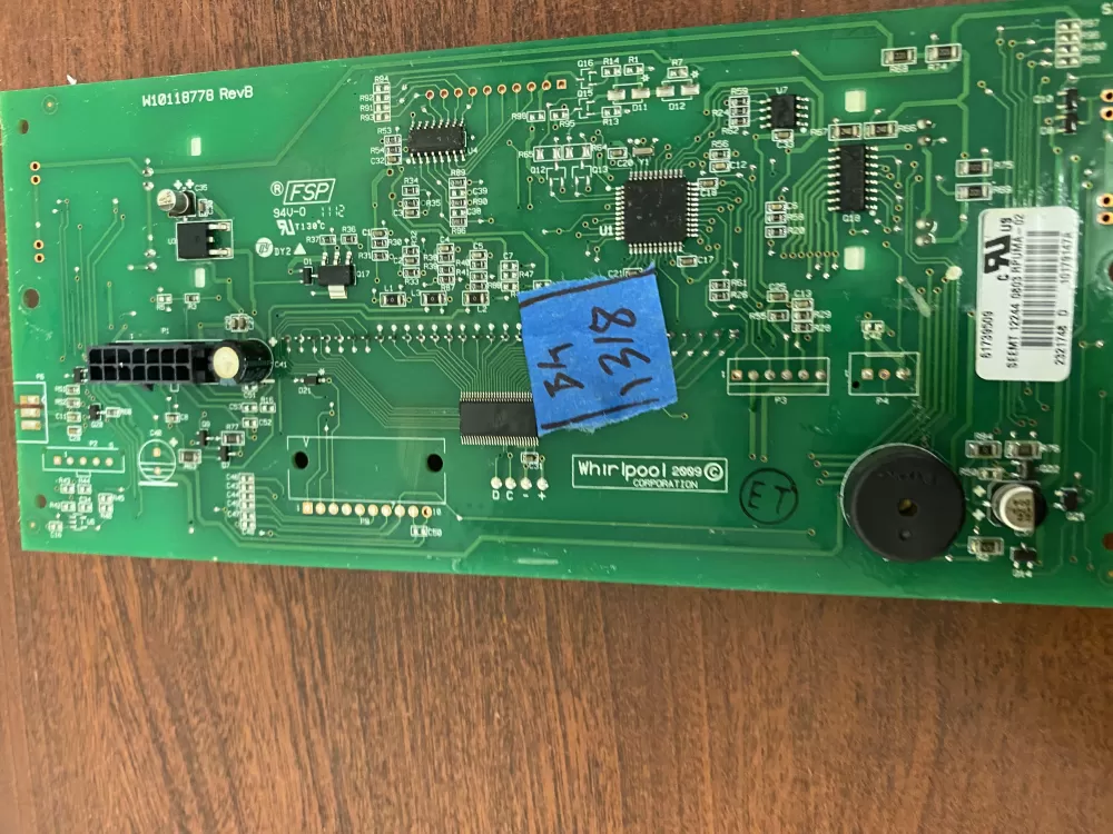 Whirlpool Kenmore 61739509 Refrigerator Control Board Dispenser AZ38627 | BK1318