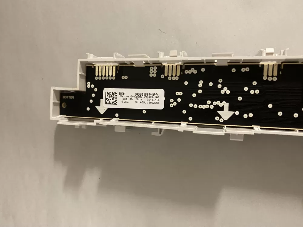 Bosch 9001099409 Dishwasher Control Board Interface AZ192672 | BK115