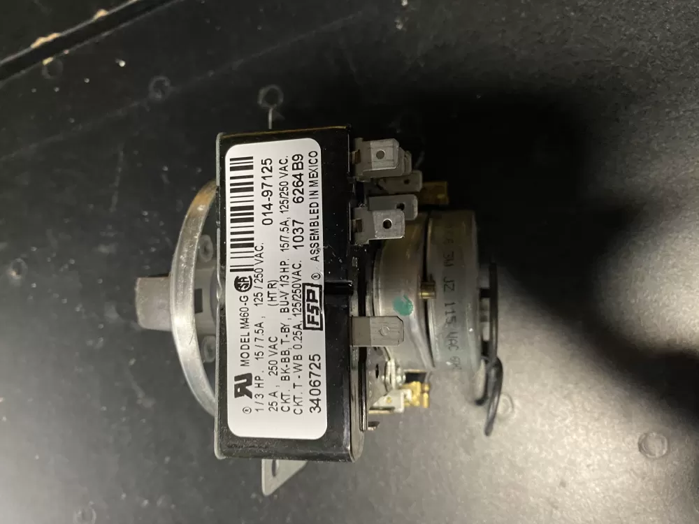 Whirlpool Maytag Amana AP6008573 3406725 WP3406725 Dryer Timer AZ2114 | BK1167
