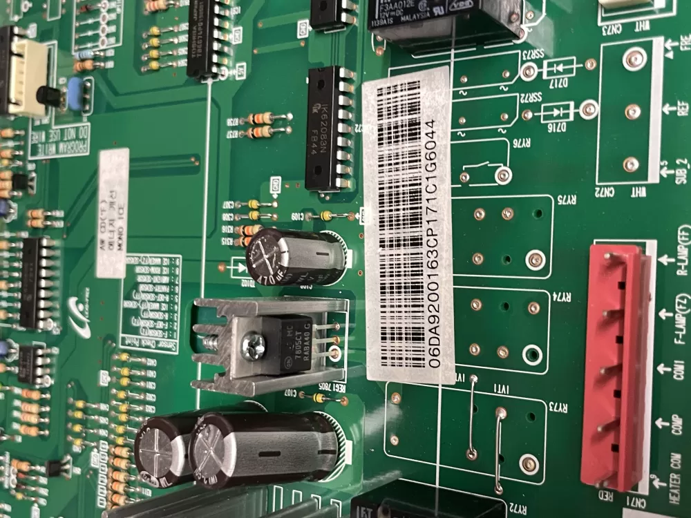 Samsung DA92-00163C Refrigerator Control Board AZ210361 | Wm1981