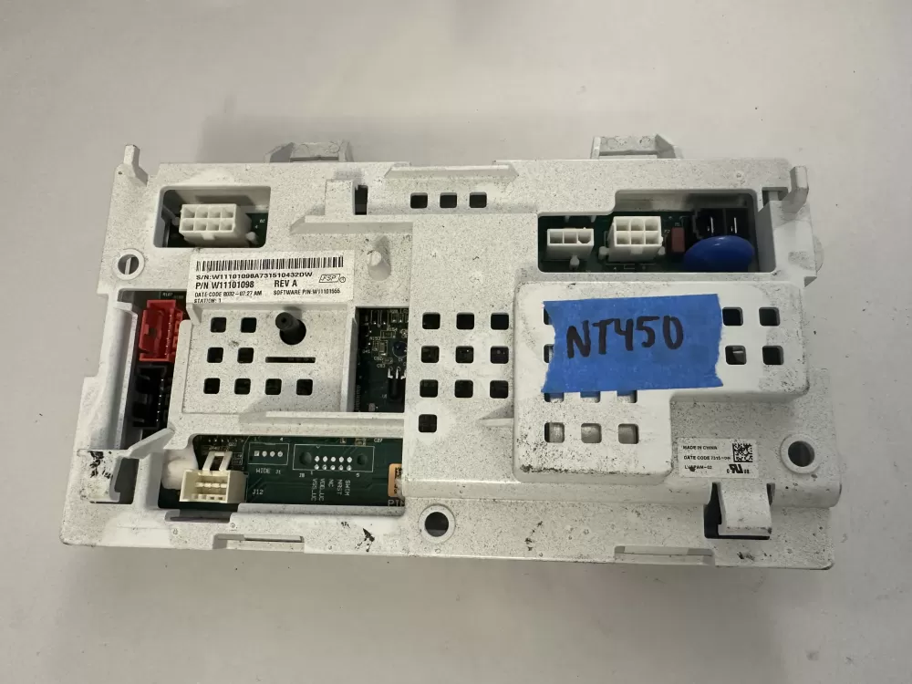 Whirlpool Maytag W11101098 W11170317 Washer Control Board AZ1924 | NT450