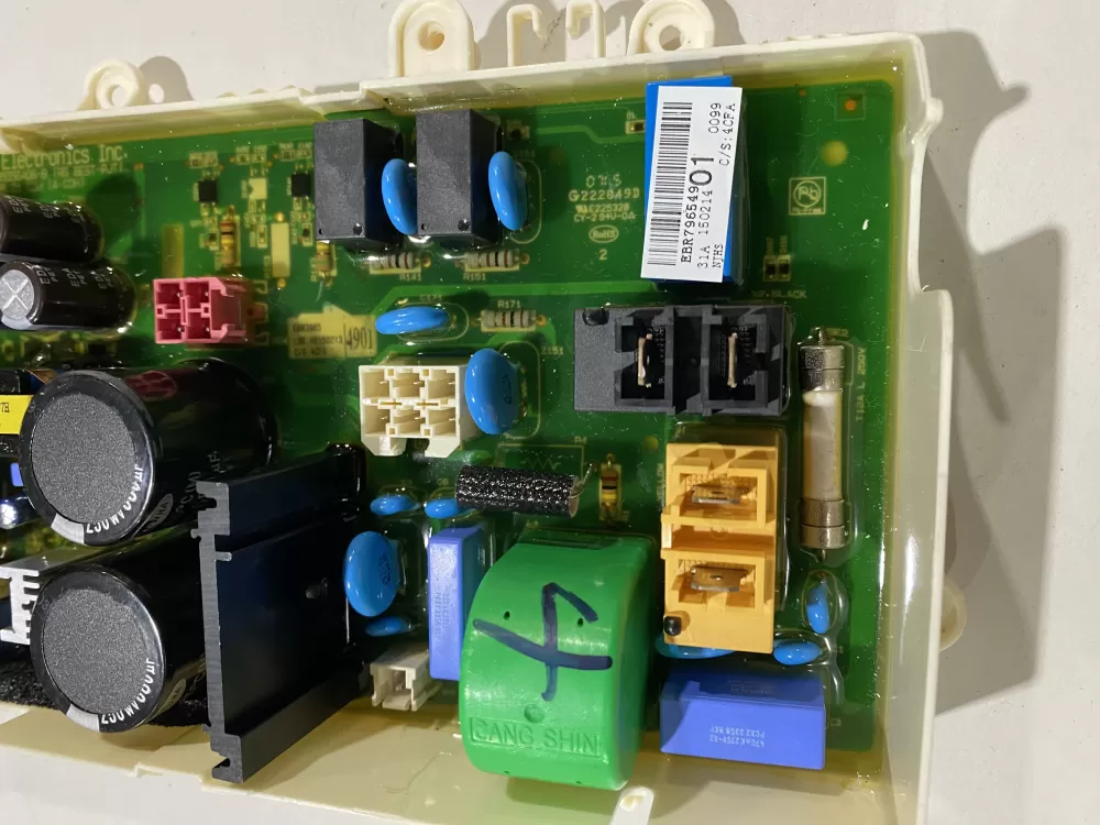 LG EBR79654901 Washer Control Board AZ158947 | BKV808