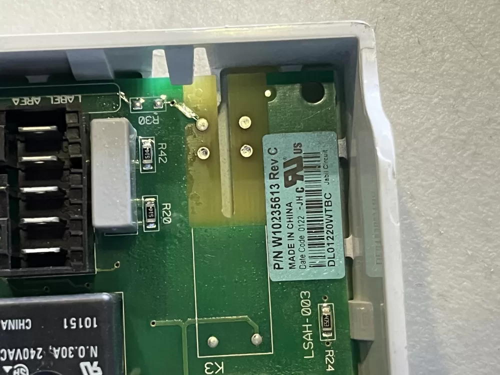 Whirlpool Maytag W10235613 Dryer Main Control Board AZ42906 | 158