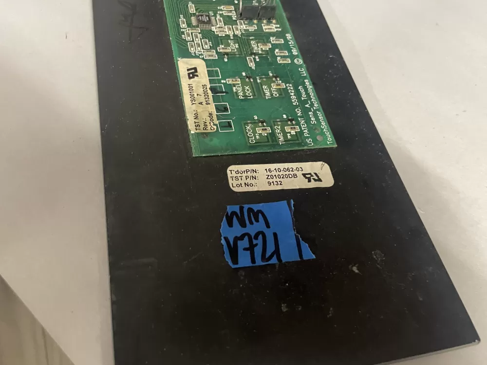 Thermador Touchpad 35-00-681 16-10-062-03 00143006 AZ125631 | Wmv721