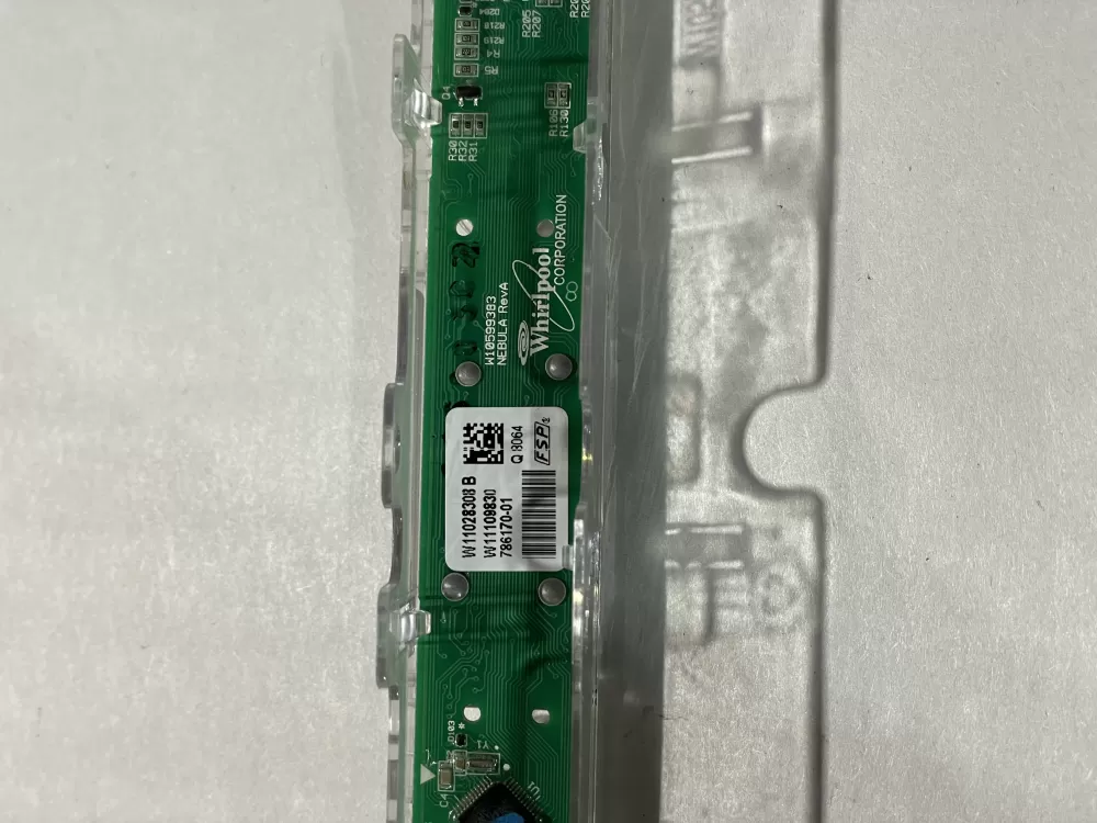 Whirlpool W11109830 Dishwasher Control Board User Interface AZ192042 | KM627