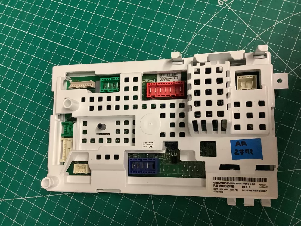Whirlpool W10393455 Washer Control Board AZ200122 | AR2792
