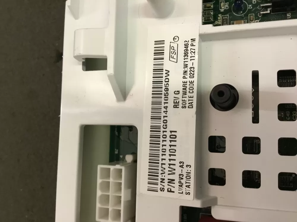 Whirlpool AP6285268 W11101101 W11170319 Washer Control Board AZ100296 | NRV405