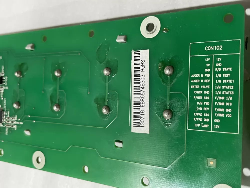 LG EBR65749303 Refrigerator Control Board Dispenser Panel AZ199878 | Wm2780