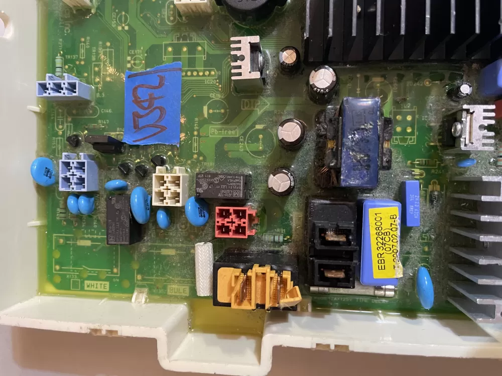 LG EBR32268001 AP5078533 1368924 Washer Control Board AZ194291 | KMV342