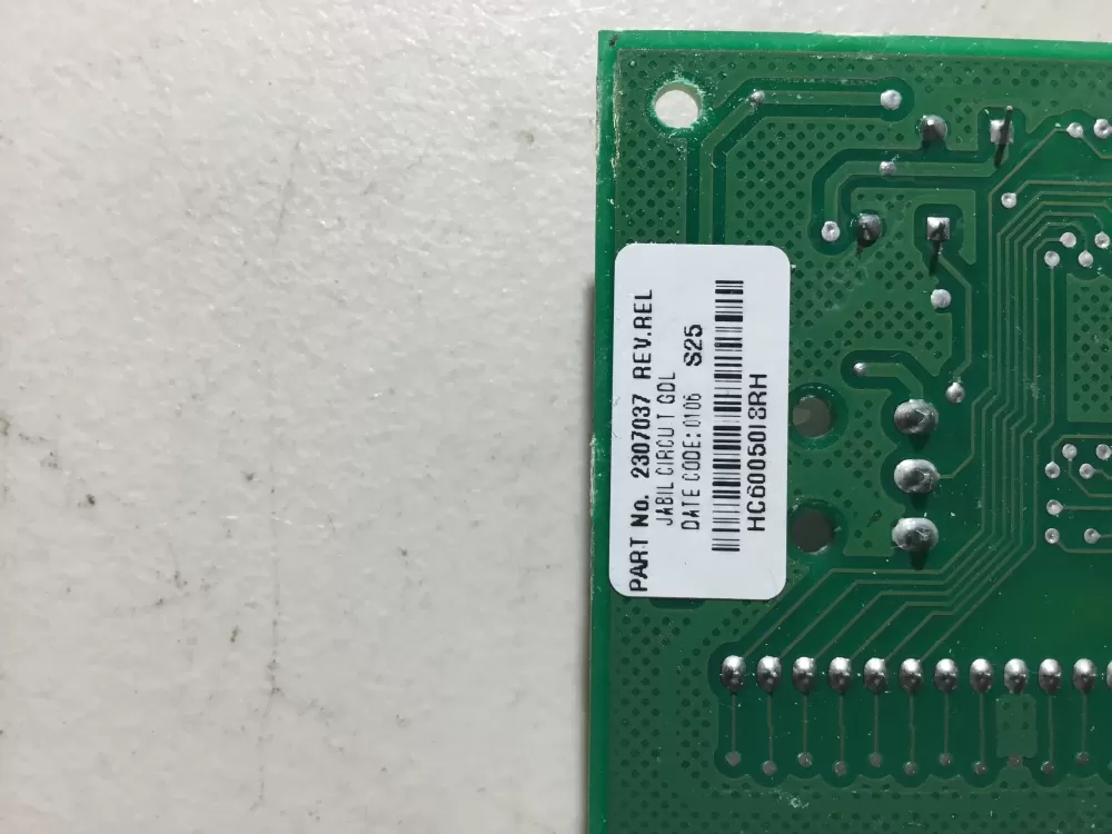 KitchenAid WP2307037 Refrigerator Temperature Control Board AZ38089 | NR2
