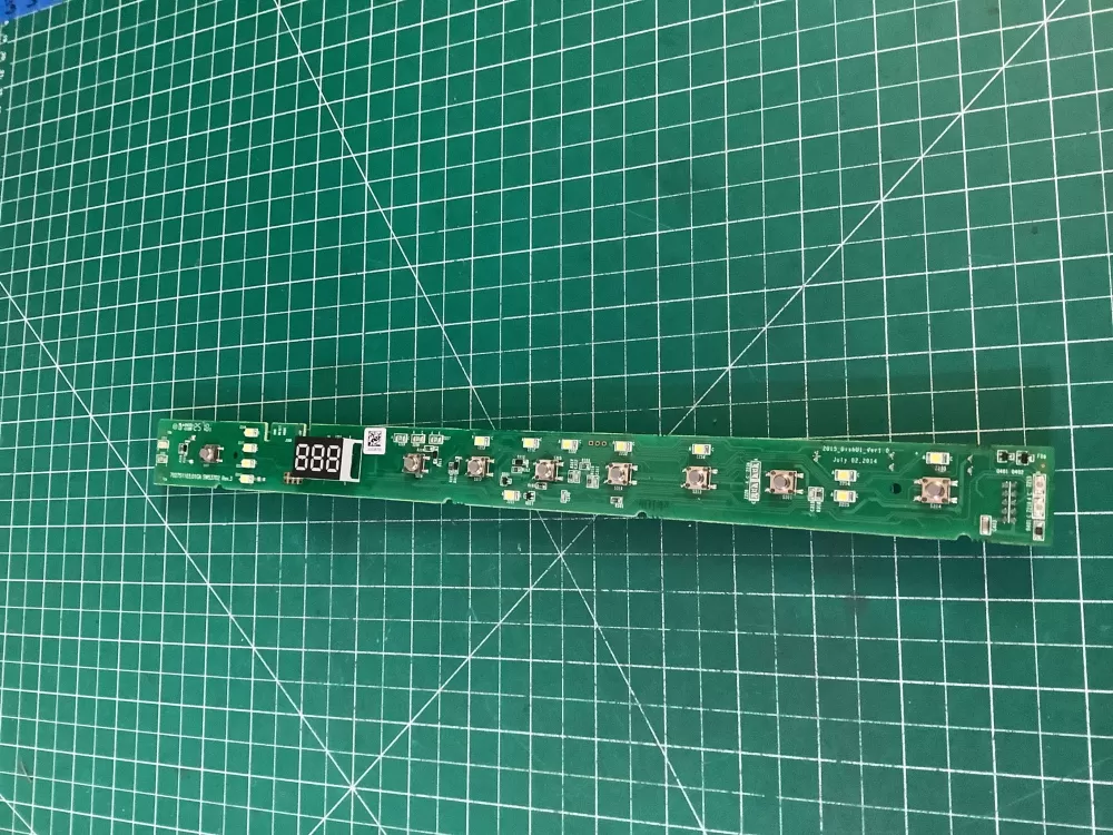 GE 265D1468G802 Dishwasher User Interface Control Board