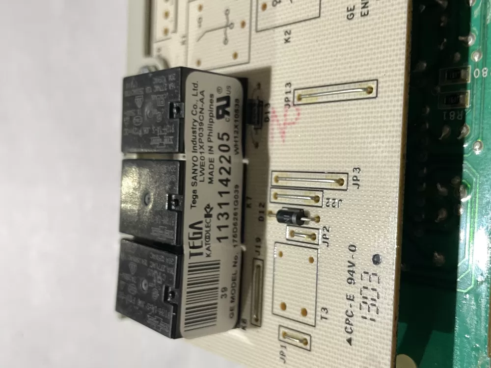 GE WH12X10614 175D5261G039 EBX1129P004 Washer Control Board AZ197925 | Wm2757