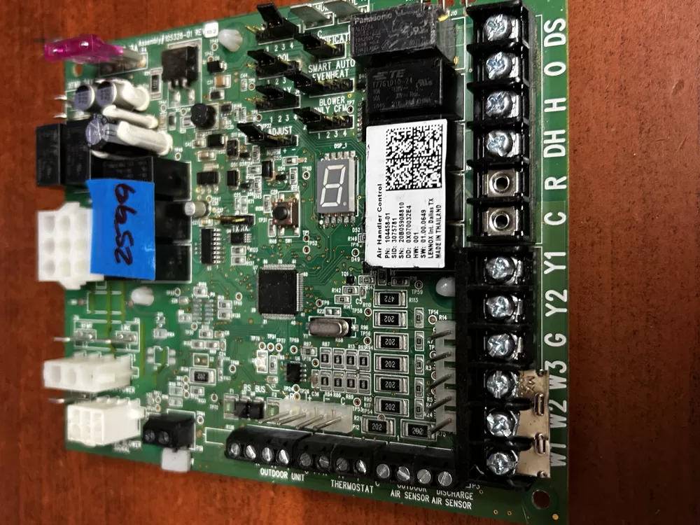 Rheem 01 104458 Furnace Control Board AZ184961 | GL2599