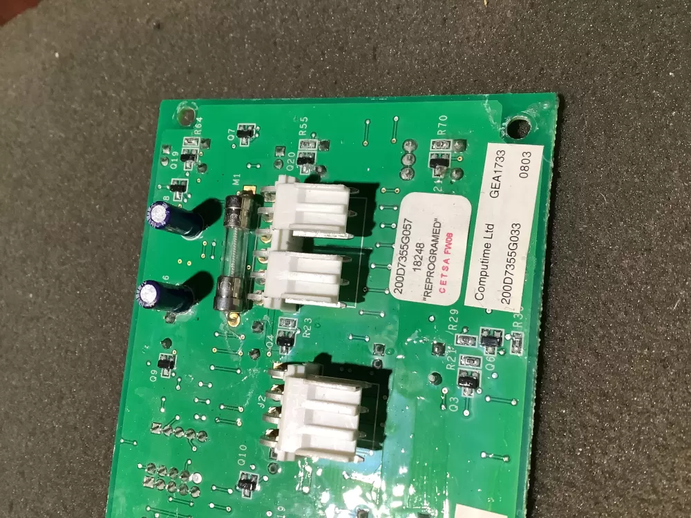 GE REFRIGERATOR DISPENSER CONTROL BOARD PART # WR55X10841 AZ125862 | NR2277