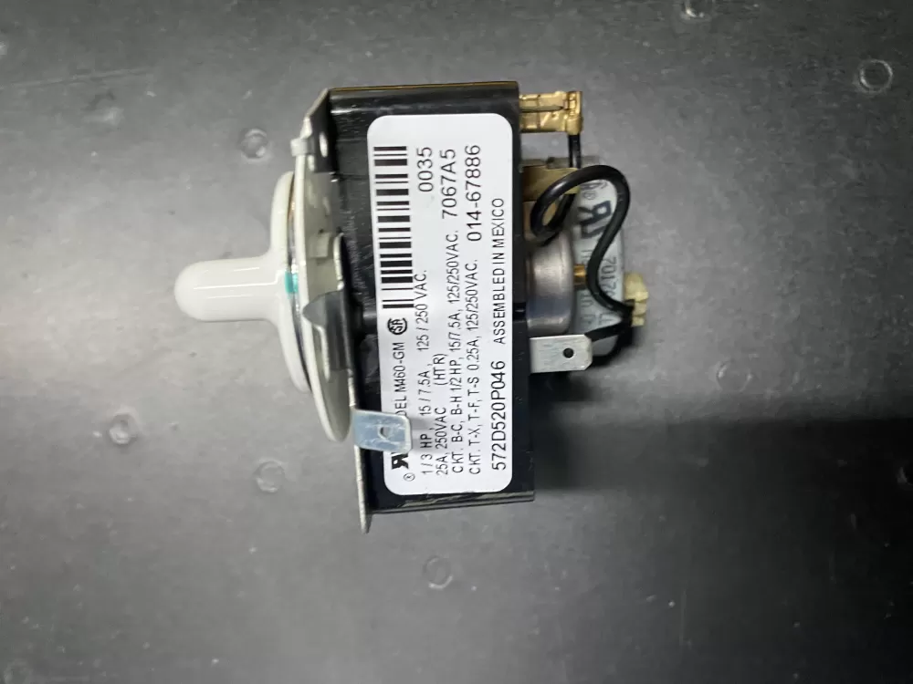 GE 572D520P046 Dryer Timer AZ7538 | BK1341