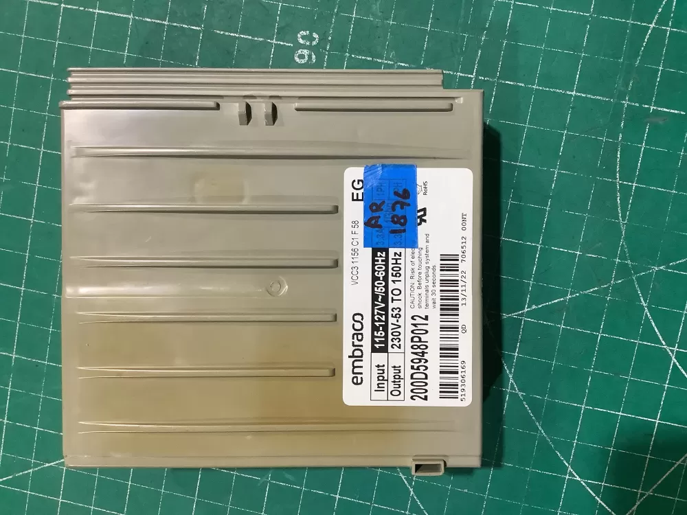 GE 200D5948P012 Refrigerator Control Board Inverter AZ227281 | AR1876