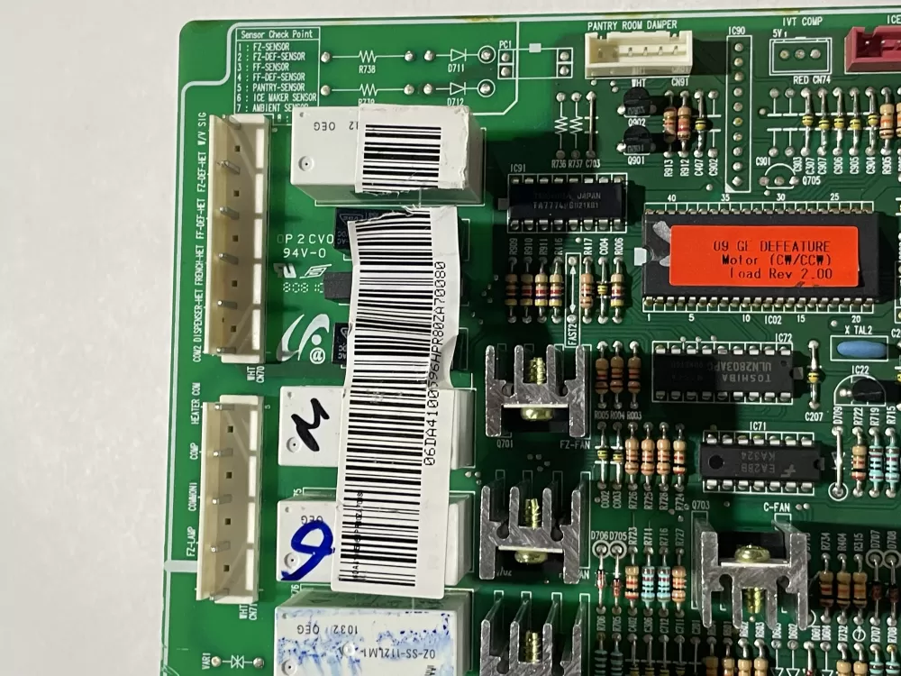 Samsung DA41 00473A AP4447458 Refrigerator Control Board Main AZ146703 | KM2461