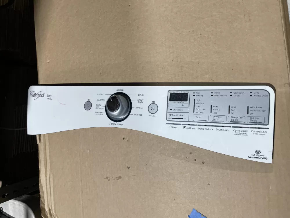 W10391528 W10446445 WPW10446445 Dryer Control Board Panel AZ87131 | Wmv33