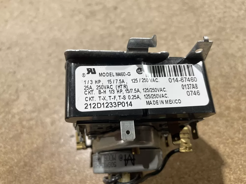 GE 212D1233P014 Dryer Timer AZ75683 | Wm1087