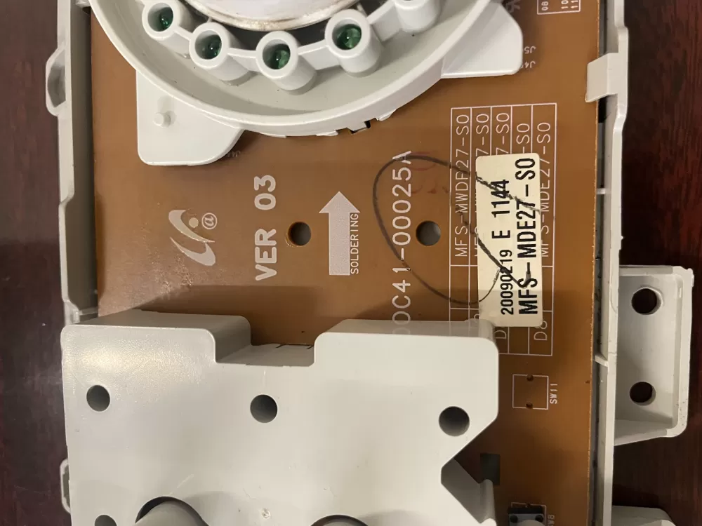 Samsung DC92-00124A DC41-00025A Dryer UI Control Board AZ37734 | KM237