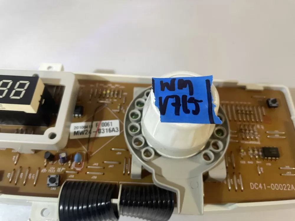 Samsung DC92-00321A AP4579254 Washer Control Board AZ125329 | Wmv715