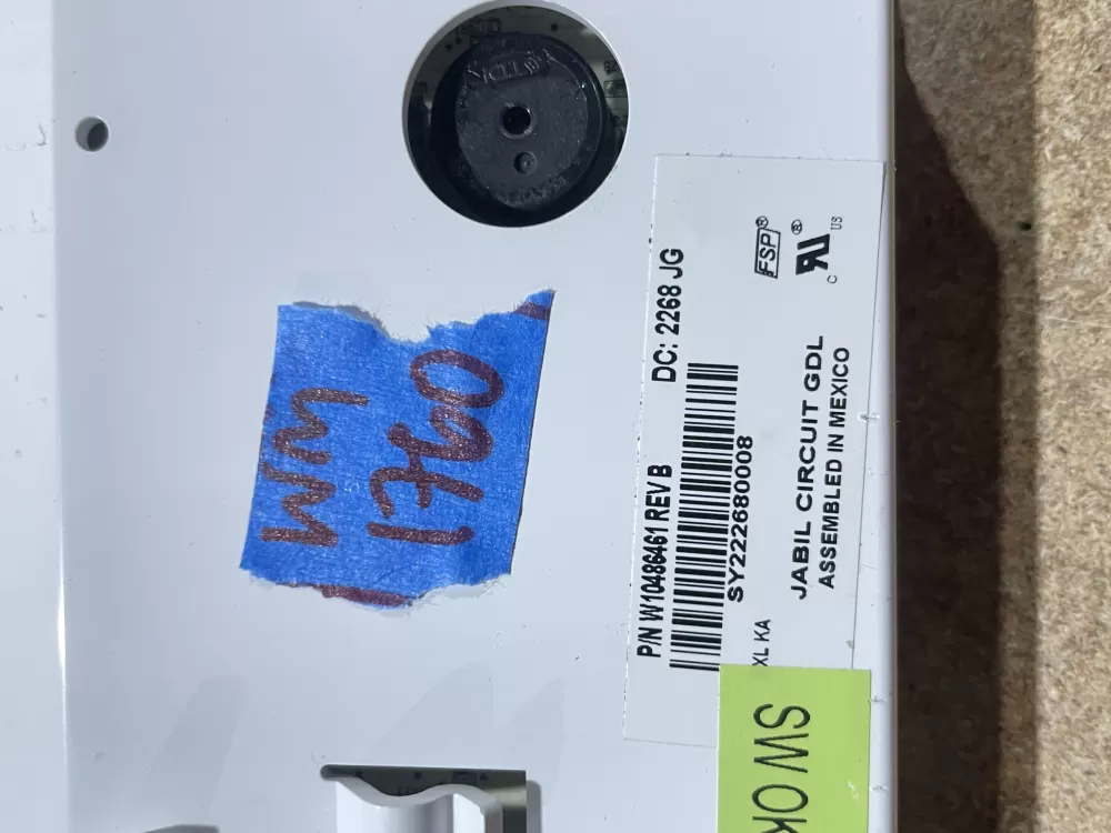 KitchenAid W10486460 Refrigerator Control Board AZ75921 | Wm1760