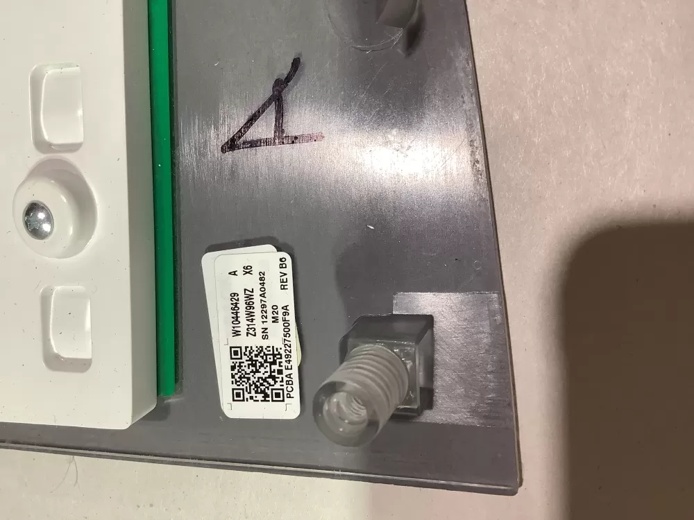 Whirlpool W10446429 Washer Control Board User Touchpad Panel AZ146839 | ZCV77
