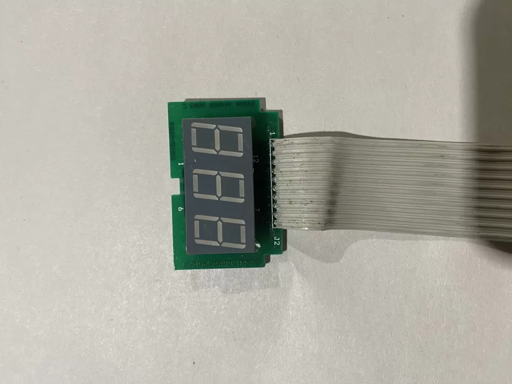 165D6425P001 QDSM-584G GE Dishwasher 3 Digit Display AZ137492 | BK2367