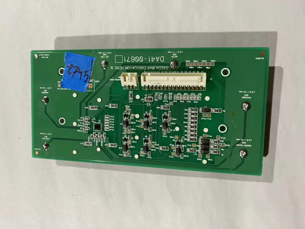 Samsung DA41-00671 Refrigerator Control Board AZ186615 | BK2745