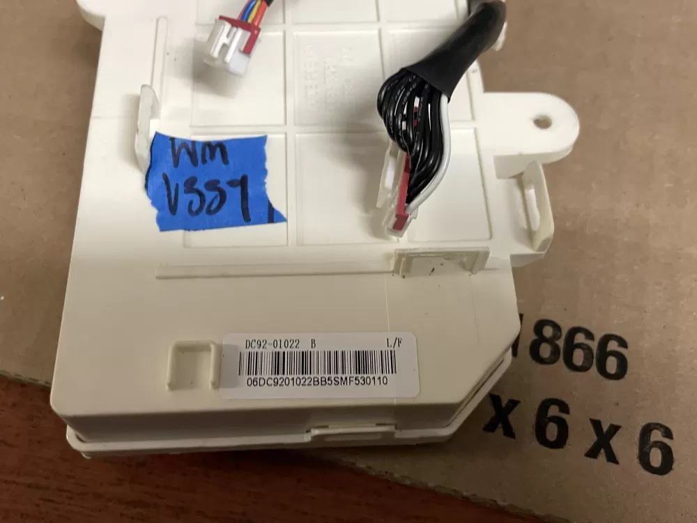 Samsung DC92 01022B DC9201022B Washer Control Board AZ100640 | Wmv339