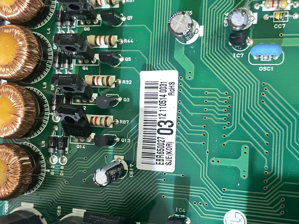LG Kenmore EBR65002702 EBR65002703 Refrigerator Control Board AZ96031 | Wm1955