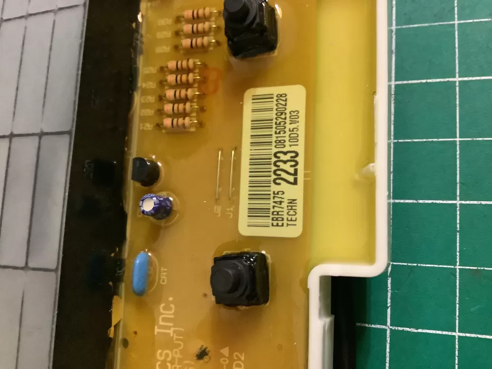 LG EBR74752233 Dryer Pcb Assembly Control Board AZ173268 | NRV829