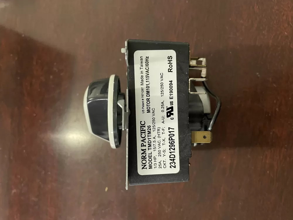 Kenmore  General Electric WE4M521 WE04X22654 PS11721520 234D1296P017 Dryer Timer