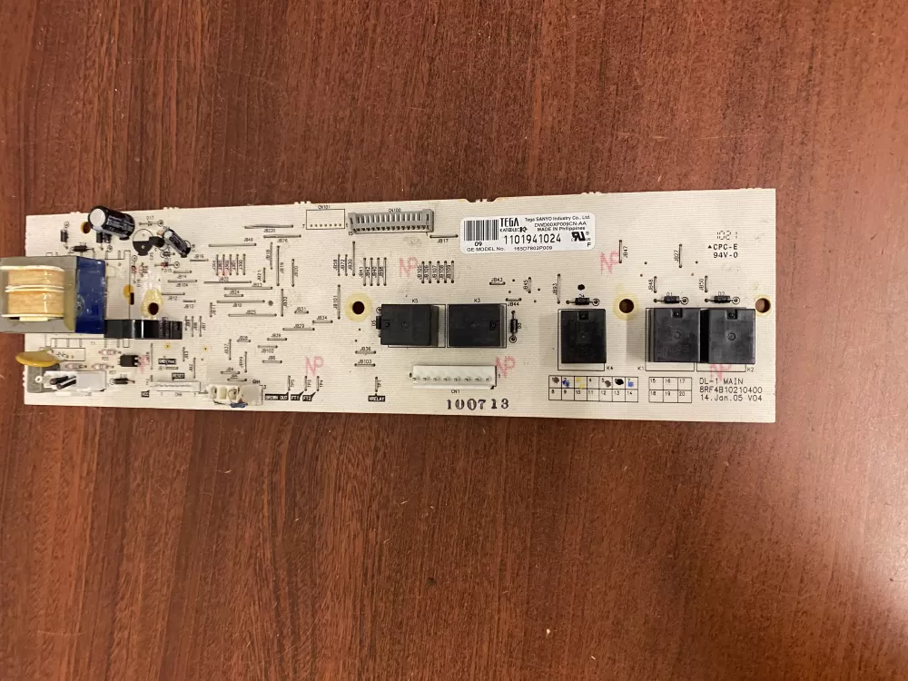GE 165D7802P009 Dishwasher Control Board AZ57054 | BK1951