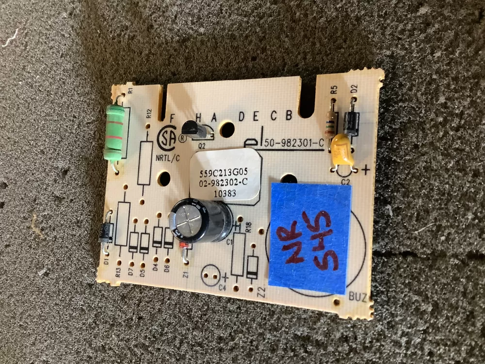 GE WE04X10103 559C213G05 Dryer Control Board AZ110703 | NR545