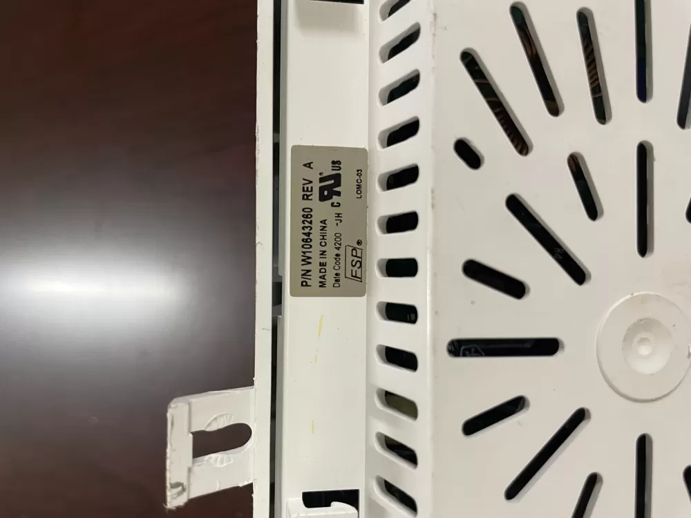 Whirlpool W10643260 WPW10643260 Washer Control Board