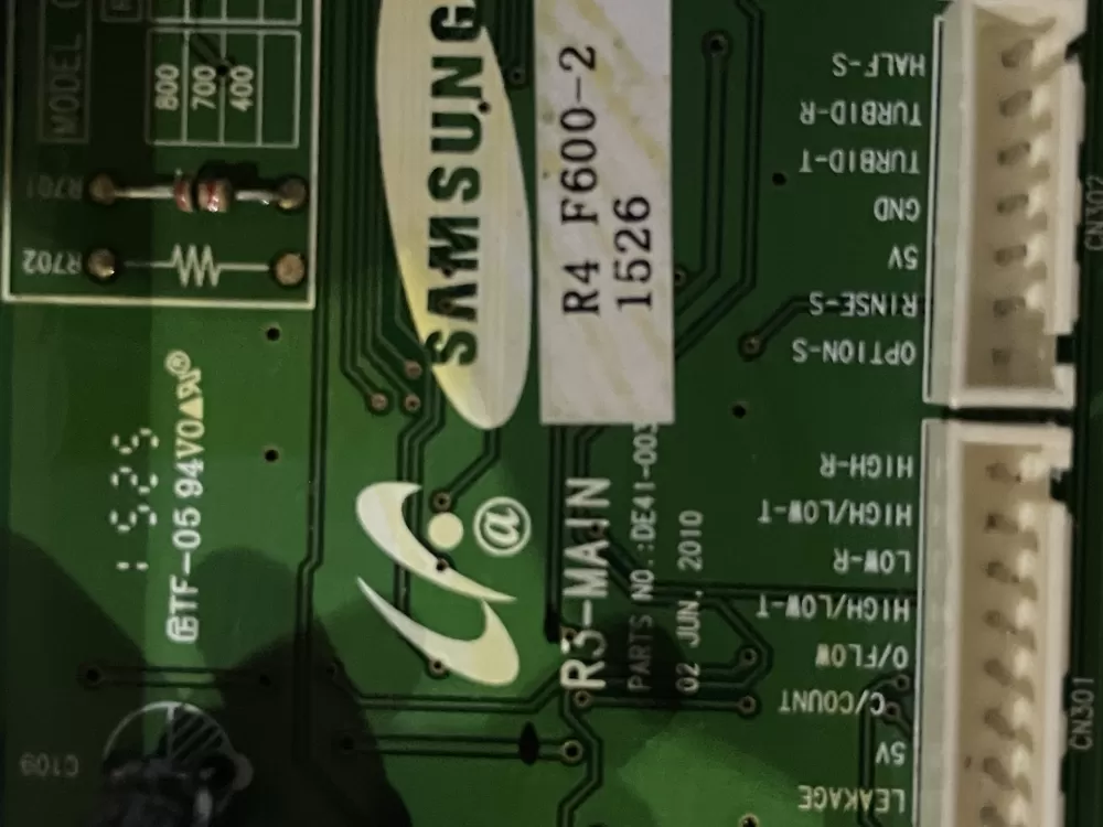 Samsung DD82 01247A AP5967364 4001405 Dishwasher Control Board AZ35503 | Wm431