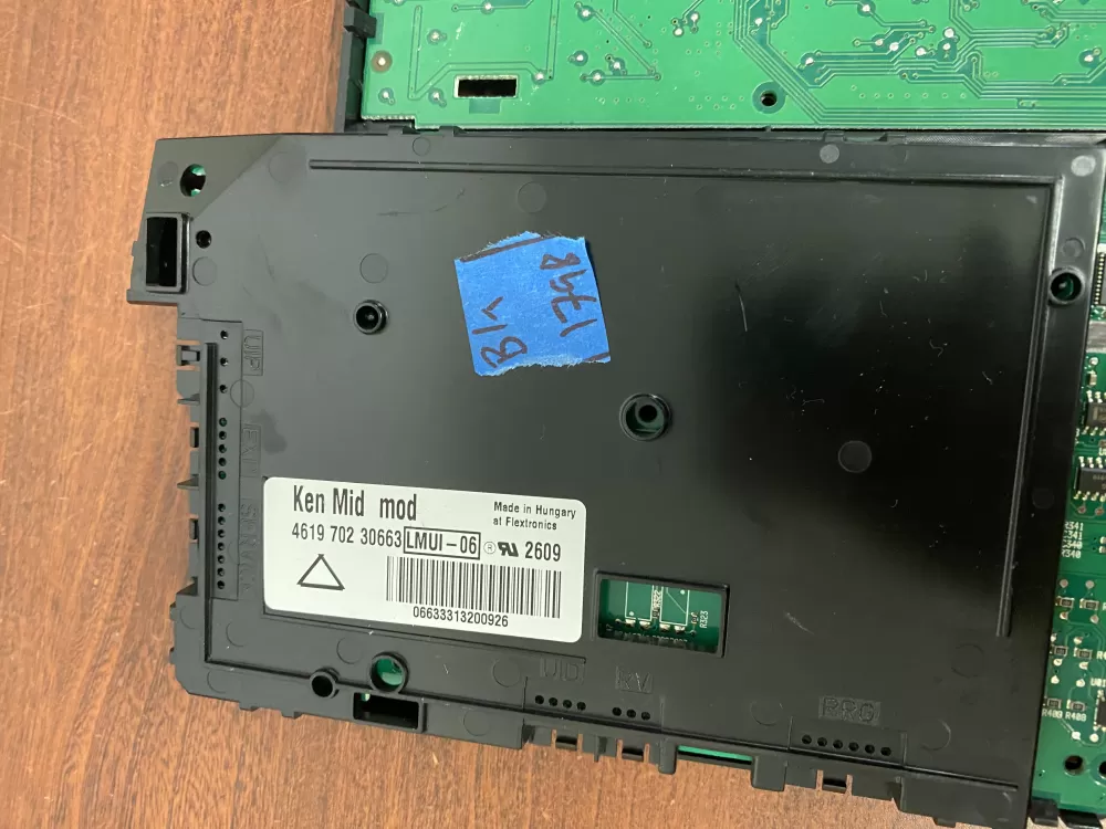 Whirlpool 461970230663 Washer Control Board User Interface AZ49042 | BK1798