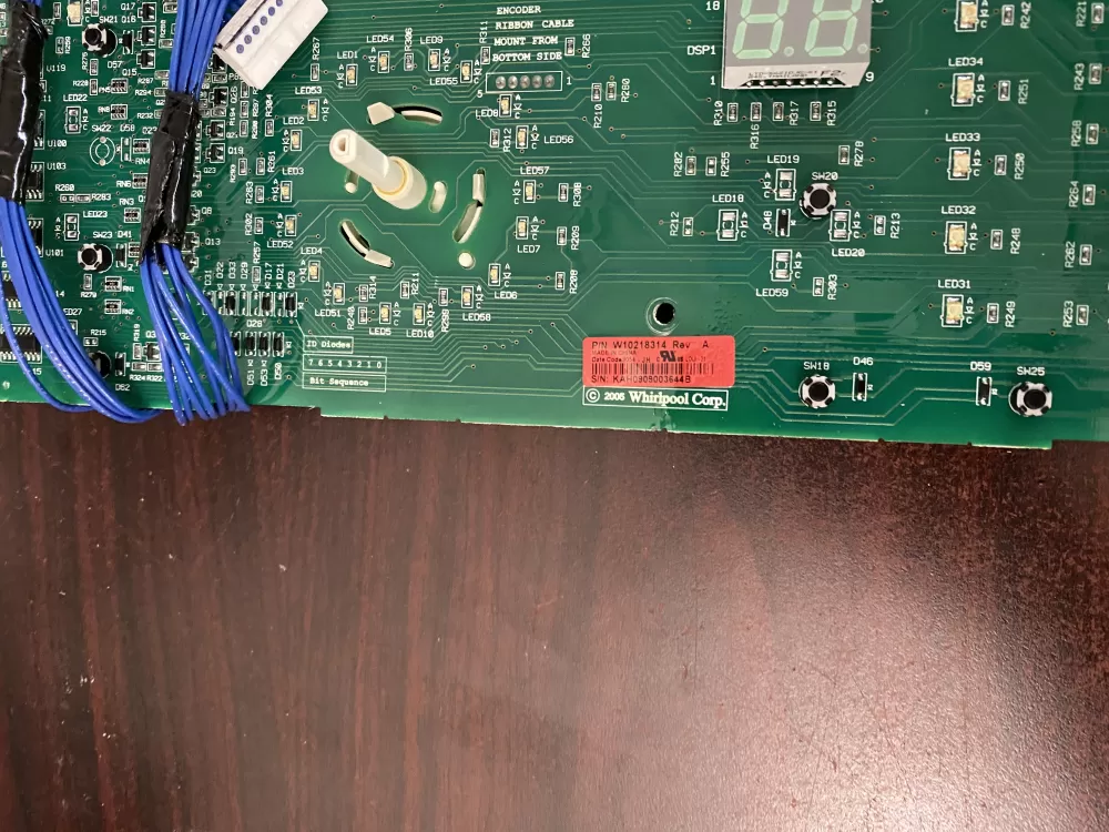 Whirlpool  Kenmore W10218314 Dryer Control Board