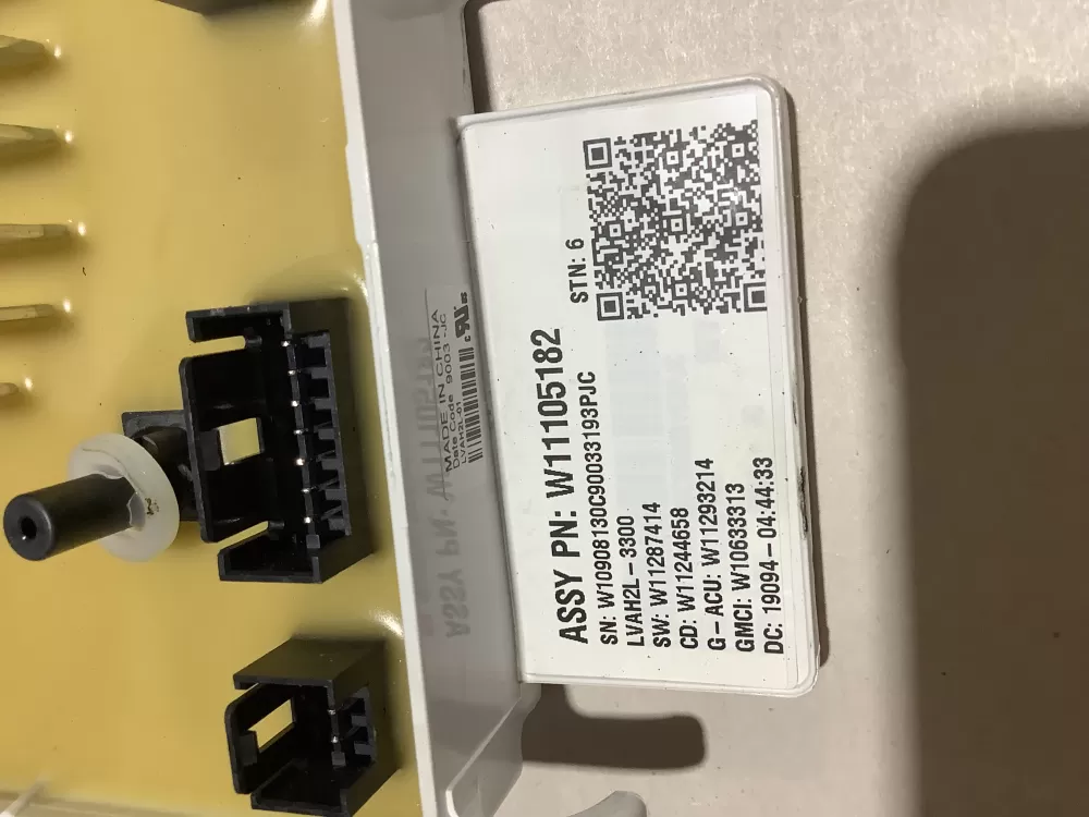 Kenmore W11105182 W11175259 PS12348363 Washer Control Board AZ145986 | ZC2446
