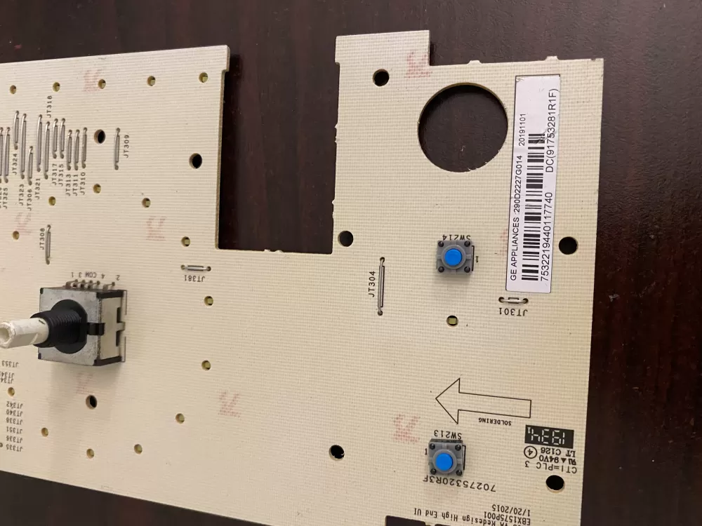 GE 290D2227G014 Washer Control Board