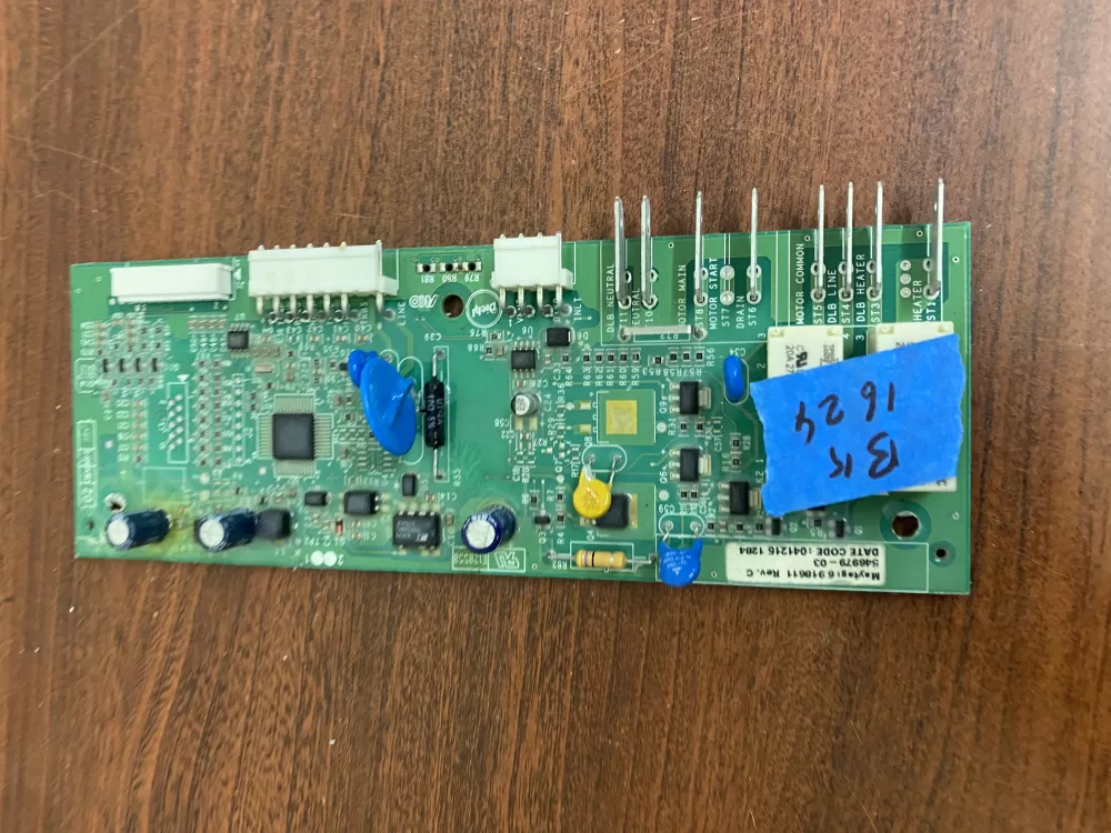 Whirlpool Maytag Amana Dishwasher Control Board 6 918611 Rev AZ29968 | BK1624